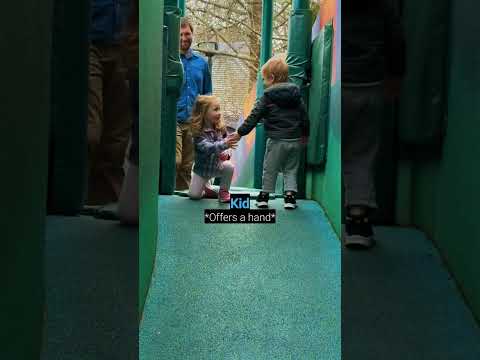 A Tiny Gentleman in the Making 🥹❤️#heartwarming #wholesome
