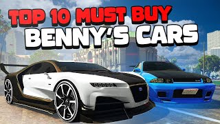 Top 10 Bennys Cars That You Need To Own In GTA 5 Online!