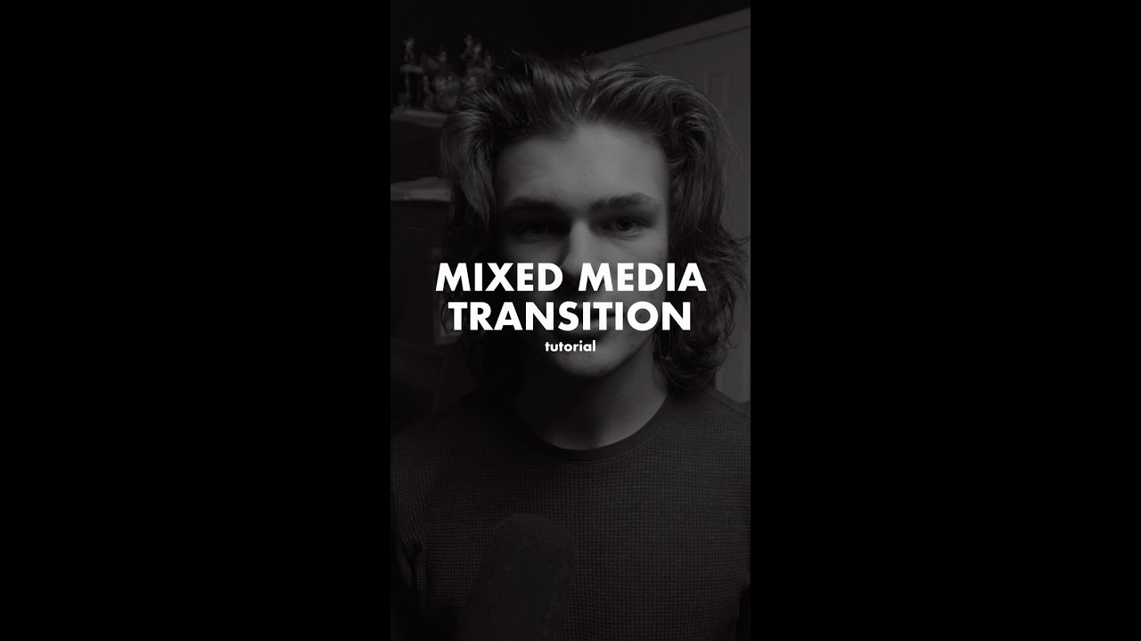 Mixed Media Video Transition Tutorial YouTube