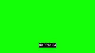 Timecode - 4K Green screen FREE high quality effects
