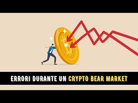 Cinque Tipici Errori che si commettono durante un Crypto Bear Market