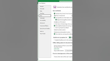 How to Turn On AutoSave in Excel by Default | Never Lose Your Work Again!