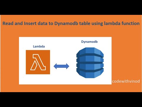 ვიდეო: როგორ მივცე ლამბდას წვდომა DynamoDB-ზე?