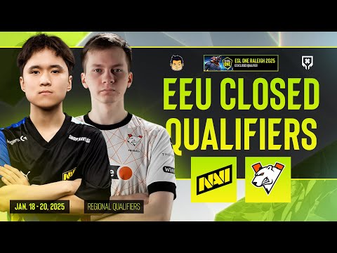 Full Game: Natus Vincere vs Virtus.Pro Game 1 (BO3) | ESL One Raleigh 2025: EEU Closed Qualifier