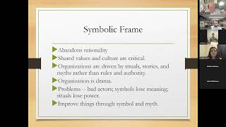OCT 1 DISCUSSION ON THE FOUR FRAMES