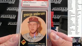 2017 Leaf Best of Baseball 5 Box Case Break RT #8 ~ 4/9/17