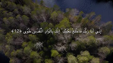 [طه: ١٢-١٦] القارئ: أحمد النفيس