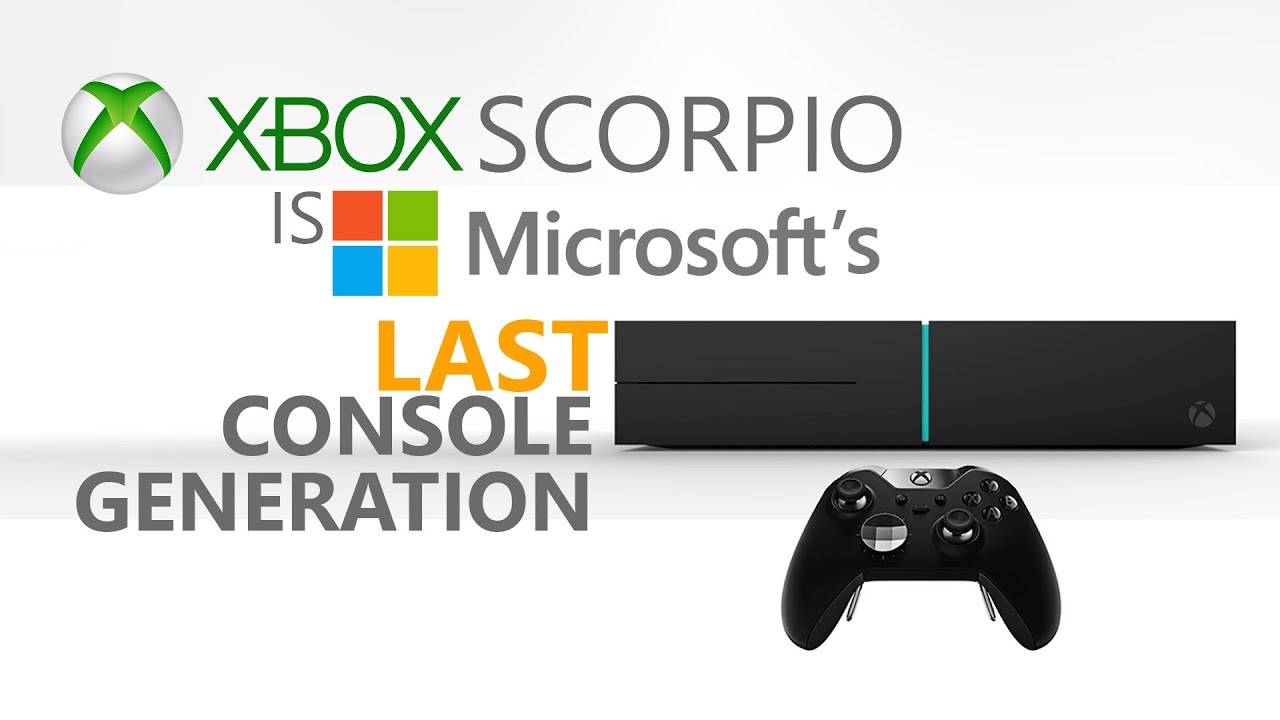 Xbox Scorpio. Console Generation. Консоли по поколениям. Консоли 9 поколения.