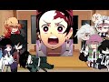 Hashiras react to Tanjiro Brothers Gacha Club