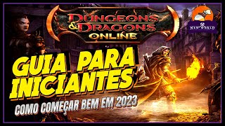 DUNGEONS AND DRAGONS ONLINE (DDO) - Conheça o jogo - COMO COMEÇAR EM 2023 - GUIA PARA INICIANTES