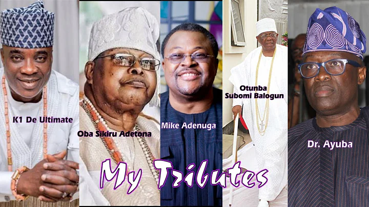 Special Tributes For Oba Sikiru Adetona, Otunba Subomi Balogun And King Wasiu Ayinde As Dr. Ayuba St