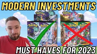 Top 5 MODERN Pokemon INVESTMENTS to start with in 2023!
