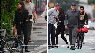 Bill Gates seen lunching with girlfriend Paula Hurd at private NYC club