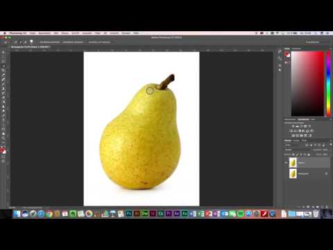 Freistellen mit dem Schnellauswahlwerkzeug in Photoshop CC 2015