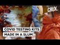 Video Shows Covid-19 Testing Kits Being Packed In A Slum Near Mumbai