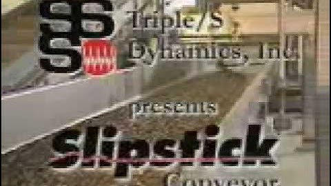 Horizontal Motion Conveyor Slipstick by Triple/S Dynamics