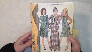 1972 Sewing Pattern Junk Journal - Flip Through