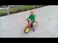 Pawełek i rowerek biegowy ( PUKY bike 1st ride)