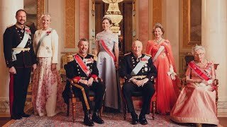 Danish royals hosted to a spectacular dinner banquet in Norway #royalfamily #denmarkroyalfamily