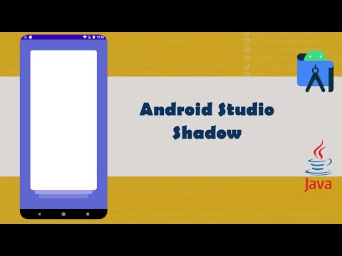 Android Studio shadow effect #shorts