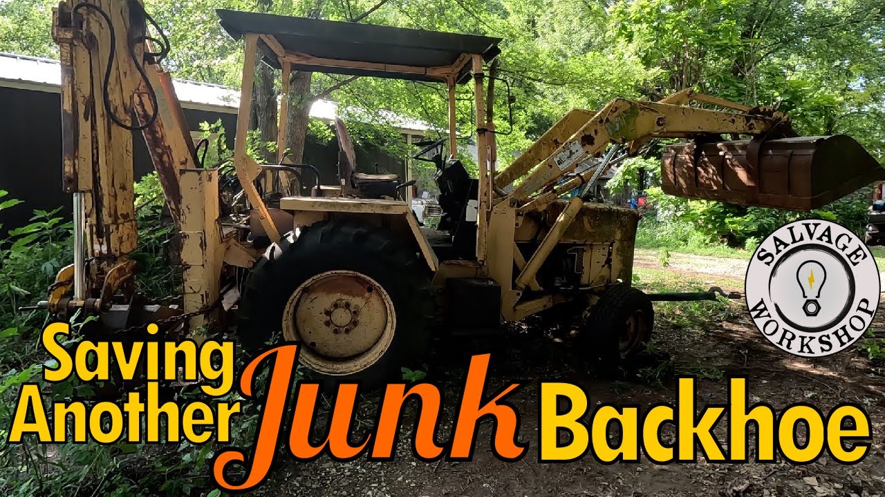 Will the OLD Massey Ferguson Backhoe Start & Drive? ~ Is the MF 50H for PARTS or REPAIR?