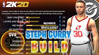 STEPH CURRY BUILD *BEST* SIGNATURE STYLE ISO'S NBA2K20 MOBILE ANDROID IOS