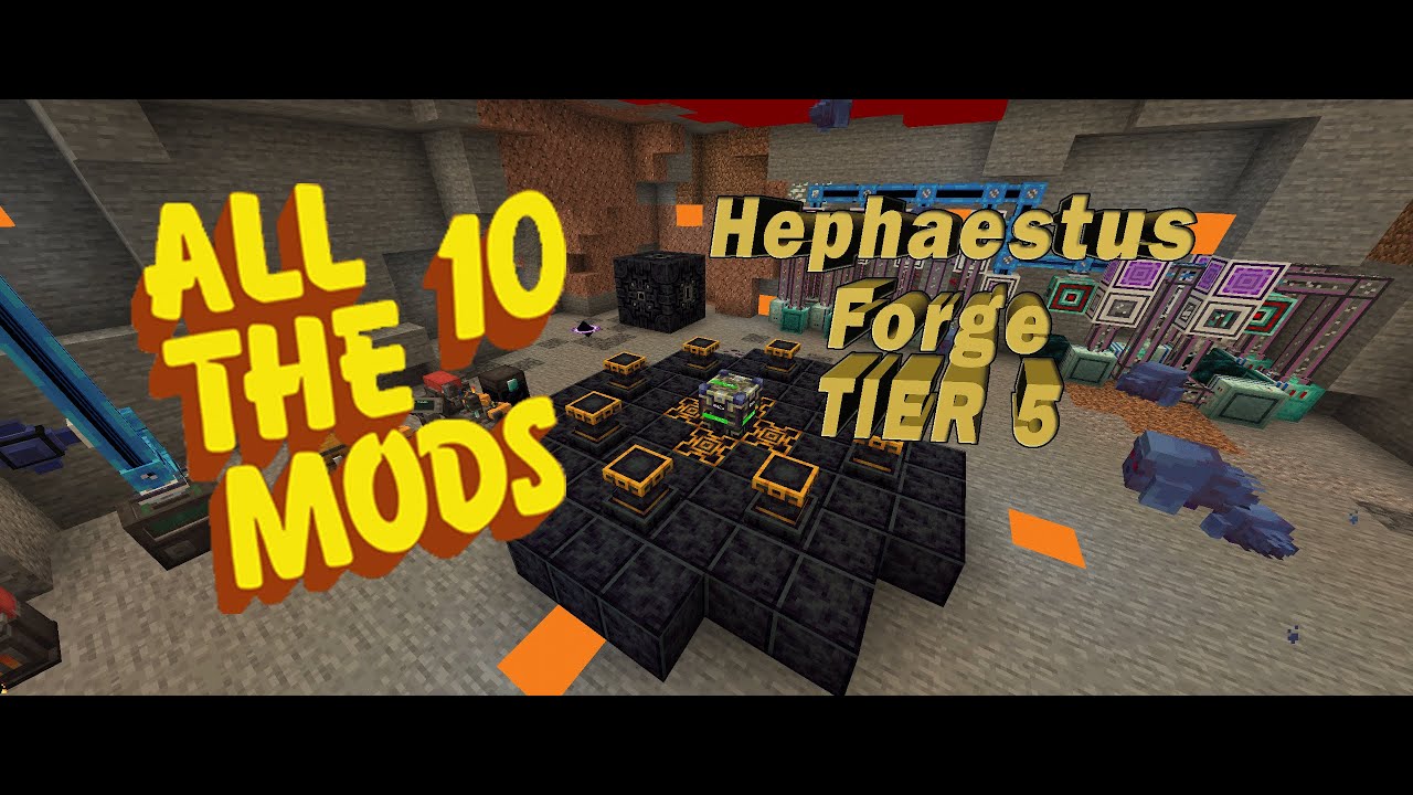 ATM10 - EP46 - Hephaestus Forge Tier 5 - YouTube