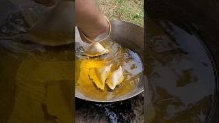 samosa making in jungle ❤️ shorts