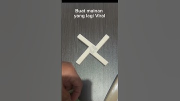 Cara buat mainan yang lagi viral “Gasing Pemadam” dr penghapus. #gasingpemadam #mainananak #treding