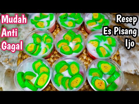 Petunjuk Memasak RESEP ES PISANG IJO MUDAH ANTI GAGAL | Pas Dijadikan Takjil Dibulan Ramadhan Yang Bergizi