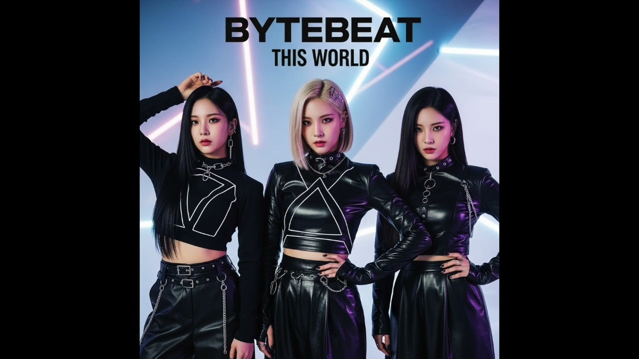 BYTEBEAT | “B.Y.T.E. - Be Your True Echo” (AI K-Pop Debut) | Official Lyric Video