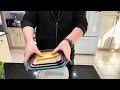 Joseph Joseph Nest Lock Plastic BPA Free Food Storage Container Set with Lockable Airtight Leakproof