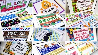 Classroom Themes Decoration Packs