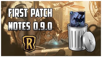 Legends of Runeterra Patch 0.9.0 Notes Run-Through!