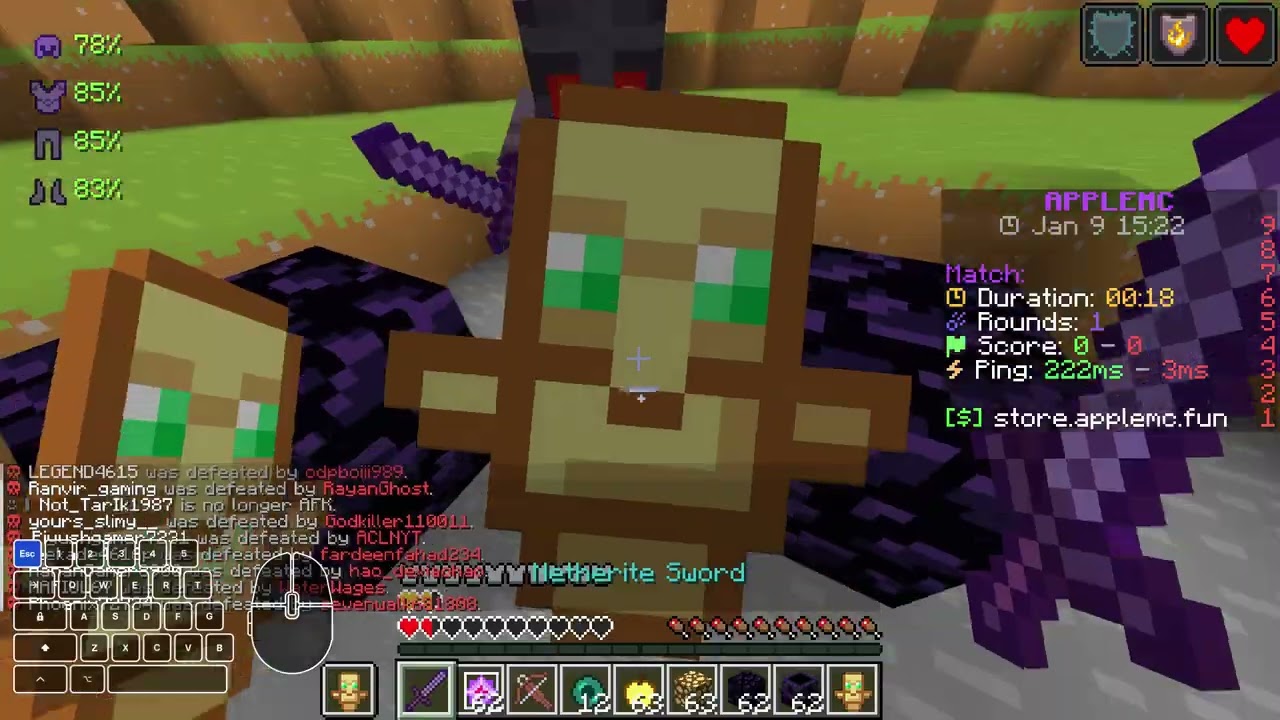 Idk I played like dumb  AppleMC   | Grape Realm 