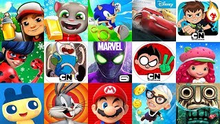 Subway Surfers 2019 Rio VS Sonic Dash Adventure Time Super Mario Looney Tunes Spider Man Temple Run screenshot 5