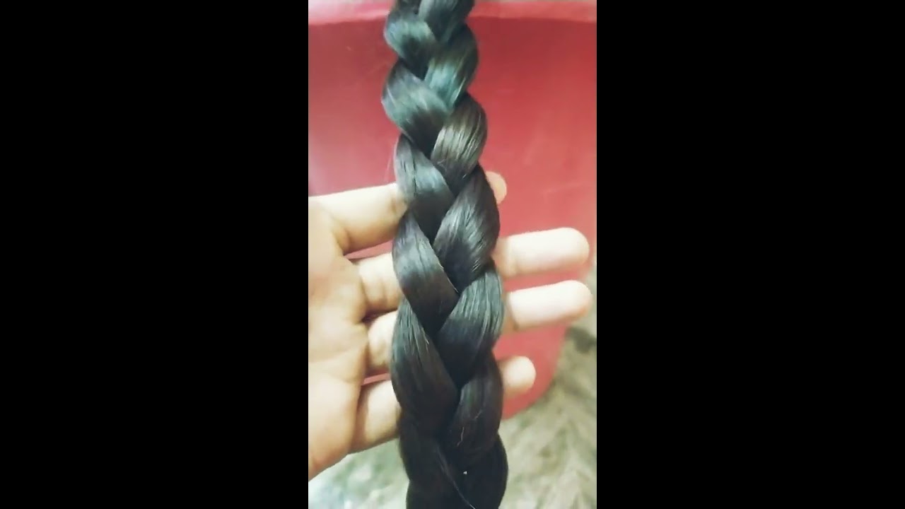 Long silky hair pulling by brother || unbraiding || hair play || new rapunzel