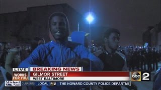 Police On Watch In West Baltimore As Freddie Gray Protests Continue