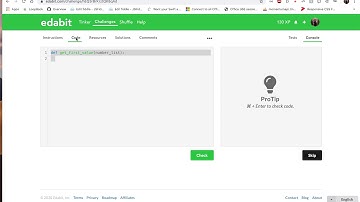 Python edabit Challenge : Return the First Element in a List