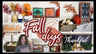 High End Dollar Tree Fall DIYs