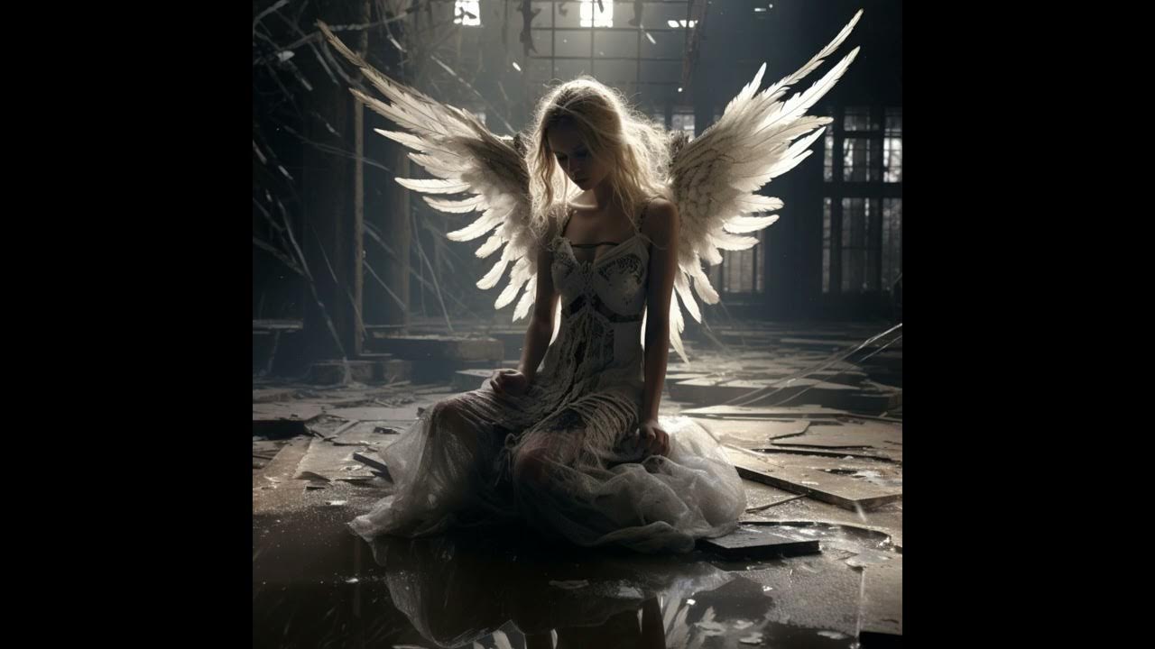 sad fairy angel wallpaper