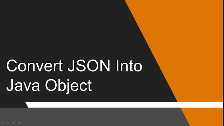 Convert JSON Into Java Object Using JackSon Library