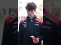 Ollie took "pick your poison" literally 🍬🍭 #HaasF1 #F1