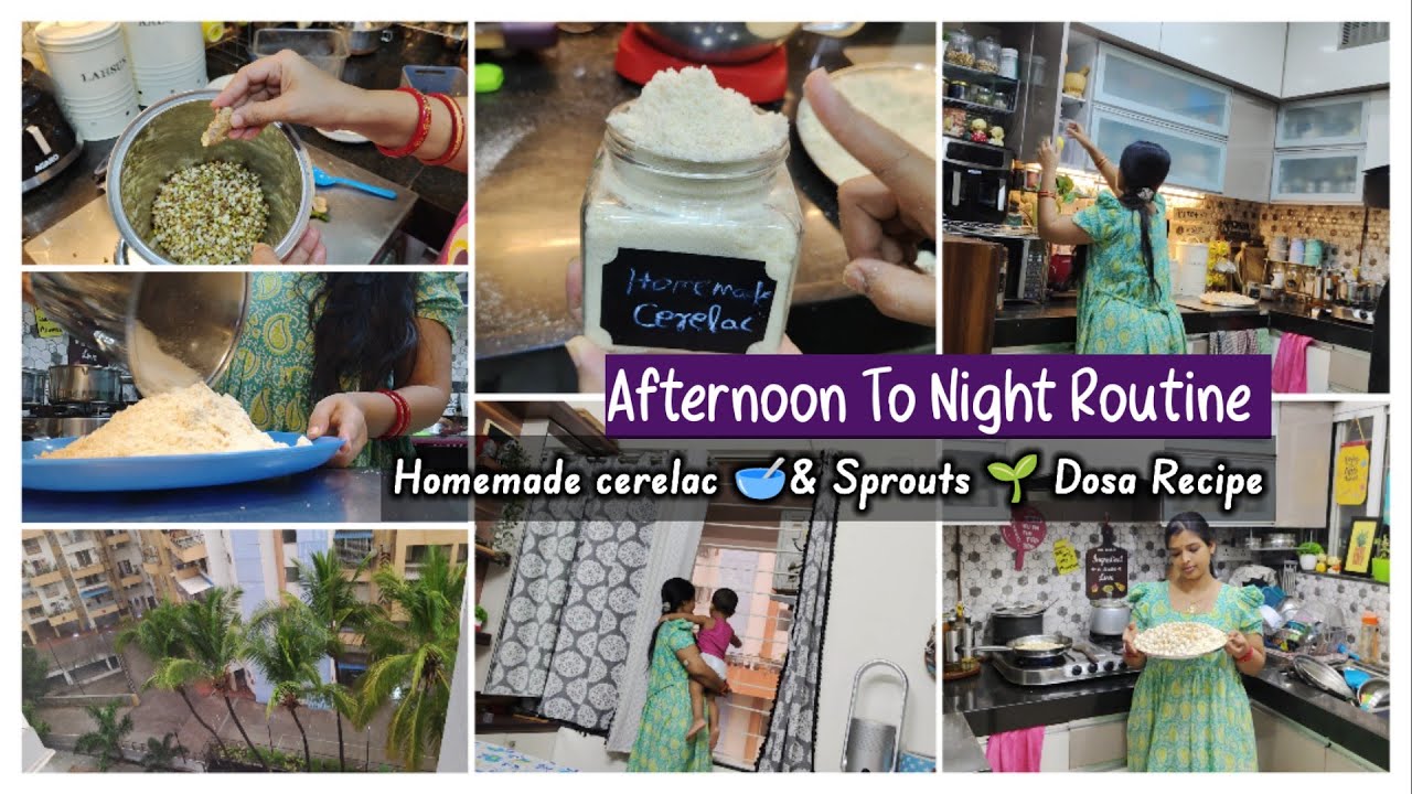Riu ପାଇଁ ମୁଁ କେମିତି ବନାଏ HomeMade Cerelac 🥣 Powder🧑‍🍼 Afternoon 2PM To Night 10PM Routine Vlog
