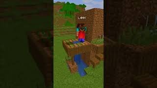 Minecraft: Dirt Starter House 🔥 (Tutorial) | #shorts