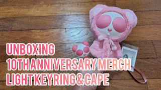 Unboxing Apink 10Th Anniversary Merch Light Keyring Cape