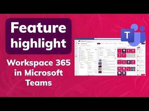Use Workspace 365 as an app in Microsoft Teams