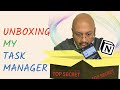 How I improved my productivity with this Task Manager - A detailed working session