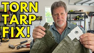 Your Torn Tarp Doesn't Have to Be Trash