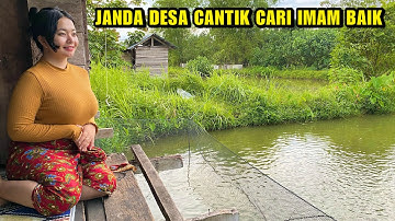 WOW…BIKIN MATA SUSAH BERKEDIP MELIHAT KECANTIKAN TEH RISKA JANDA DESA, JANDA KEMBANG TERCANTIK..!